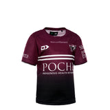 NRL 2022 Training Tee Shirt - Manly Sea Eagles - YOUTH - Rugby League - DYNASTY