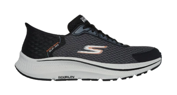 SKECHERS Slip-Ins Go Run Consistent 2.0 Shoe - Empowered - Black/Charcoal - Mens