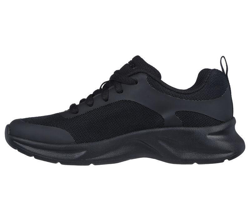 SKECHERS Dynamatic Swift Speed - School Shoe - Black/Black - Kids