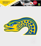 NRL Car Monster Decal - Paramatta Eels - Sticker - Team Logo - 470mm