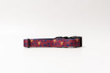 AFL Adjustable Dog Collar - Brisbane Lions - Small To Large - Strong Durable