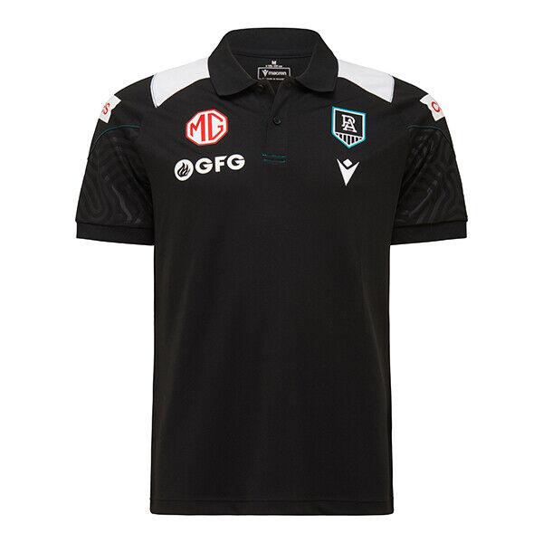 AFL 2024 Travel Polo - Port Adelaide Power - Adult - Mens - T-Shirt