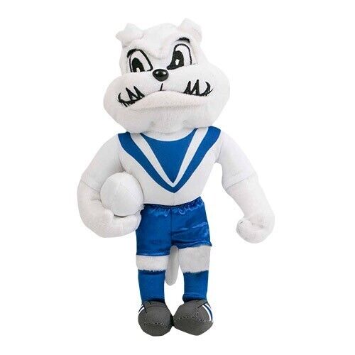 NRL Soft Plush Mascot Toy - Canterbury Bulldogs - Team Mascot - 27cm