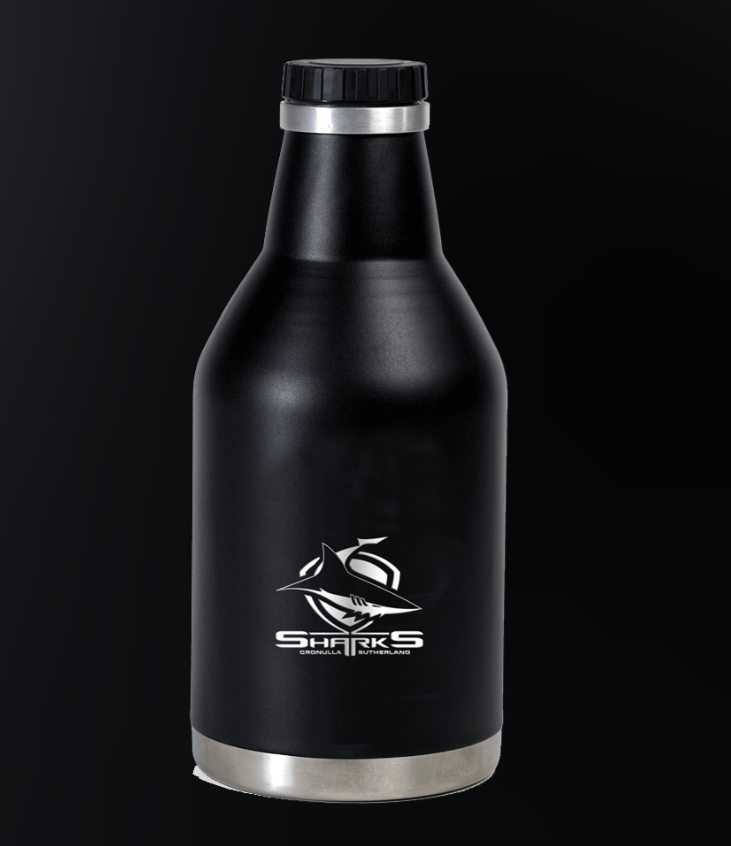 NRL Beer Growler - Cronulla Sharks - Bottle - 2Litres