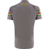 NRL 2024 Media Polo - Penrith Panthers - Grey - Adult - O'NEILLS