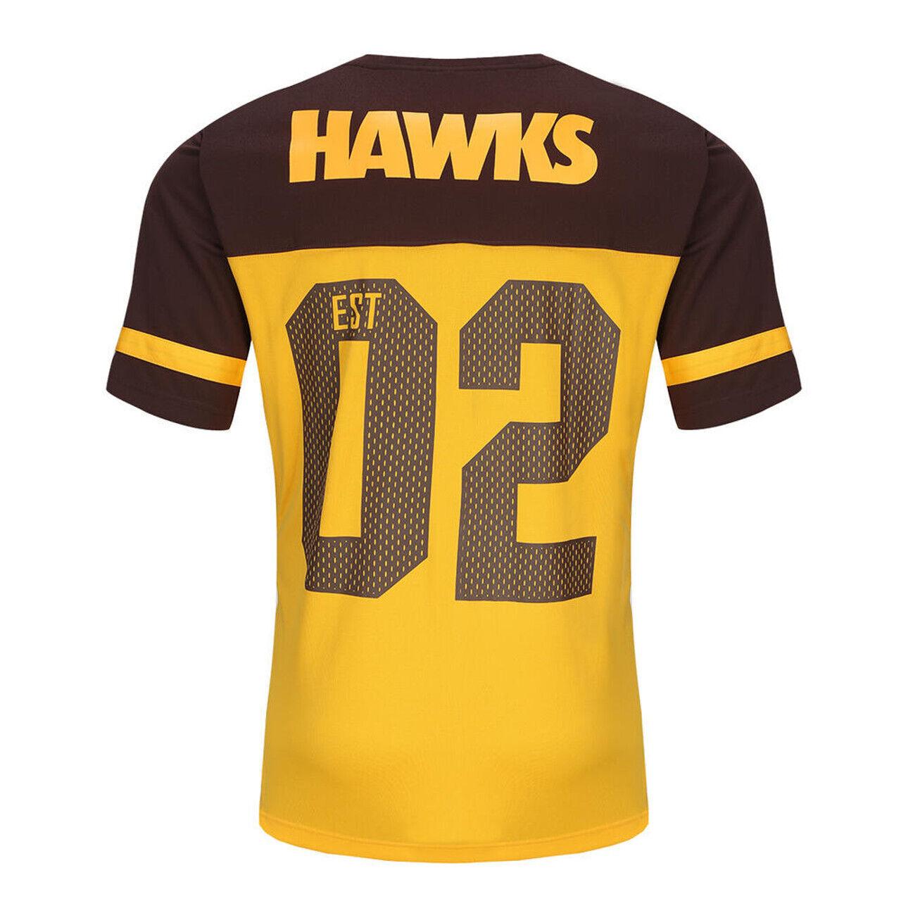 AFL 2024 Grid Iron Jersey - Hawthorn Hawks - Adult - Mens