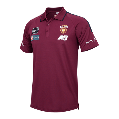 AFL 2024 Media Polo - Brisbane Lions - Youth - Kids