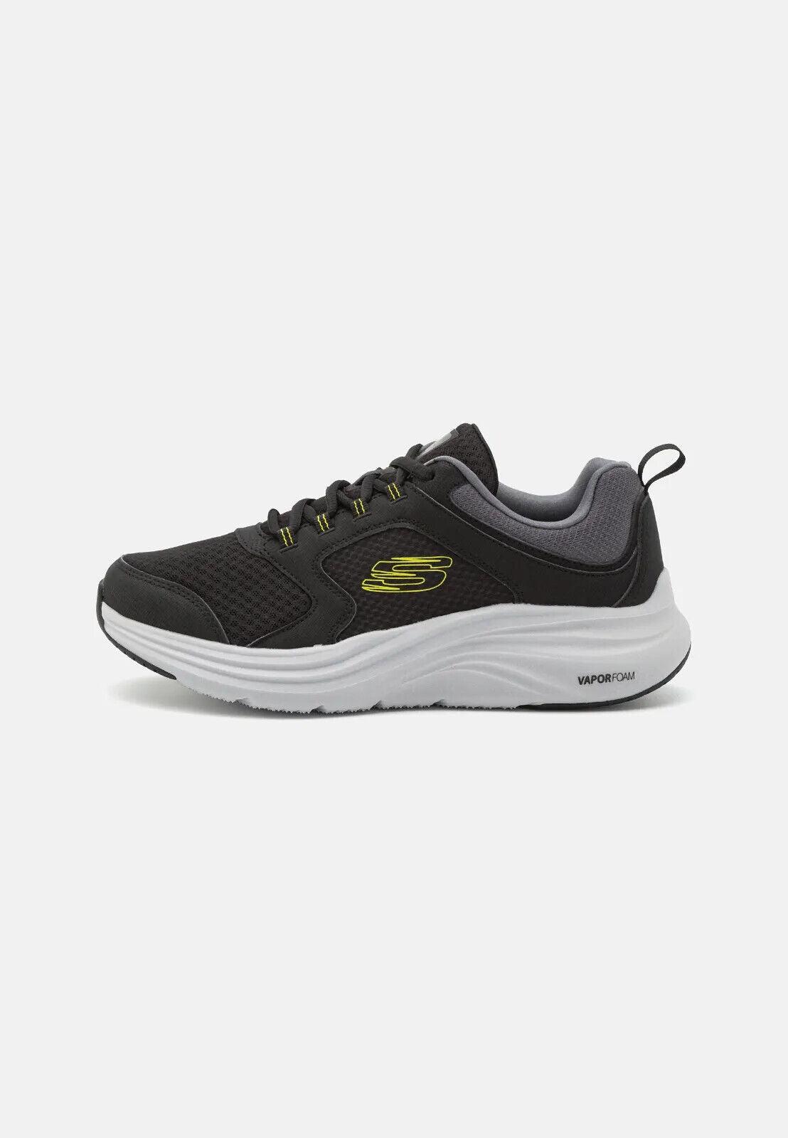 SKECHERS Vapor Foam Shoe - Black/Lime - Shoe - Mens - Memory Foam Sole