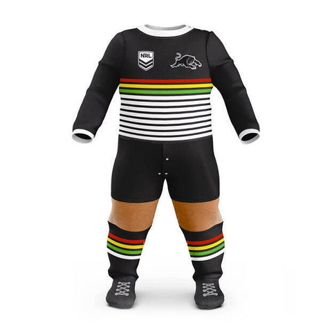 NRL Footy Suit Body Suit - Penrith Panthers -  Baby Toddler Infant