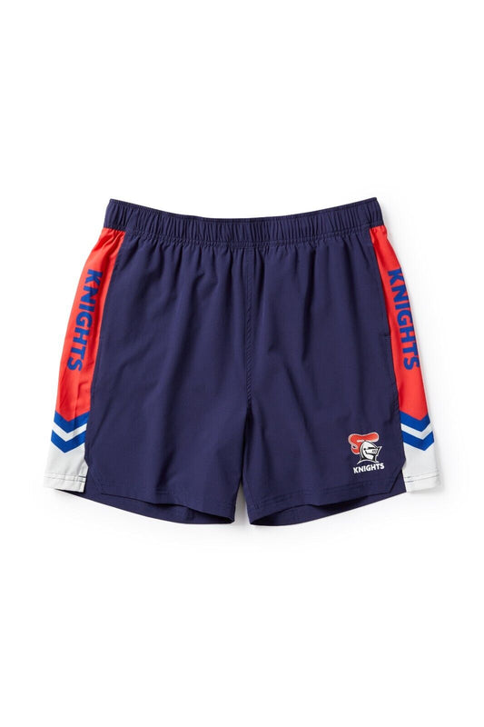 NRL Tech Shorts - Newcastle Knights - Supporter - Adult - Mens