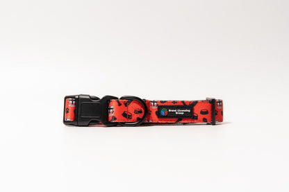 AFL Adjustable Dog Collar - St Kilda Saints - Small To Large - Strong Durable