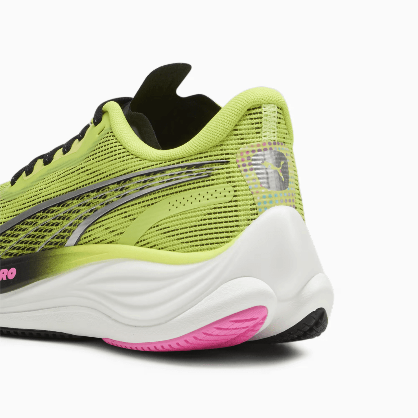 PUMA NITRO 3 Psychedelic Rush Shoe - Lime/Pink -  Womens - Ladies - Running