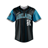 AFL 'Slugger' Baseball Shirt - Port Adelaide Power - Tee - Aussie Rules