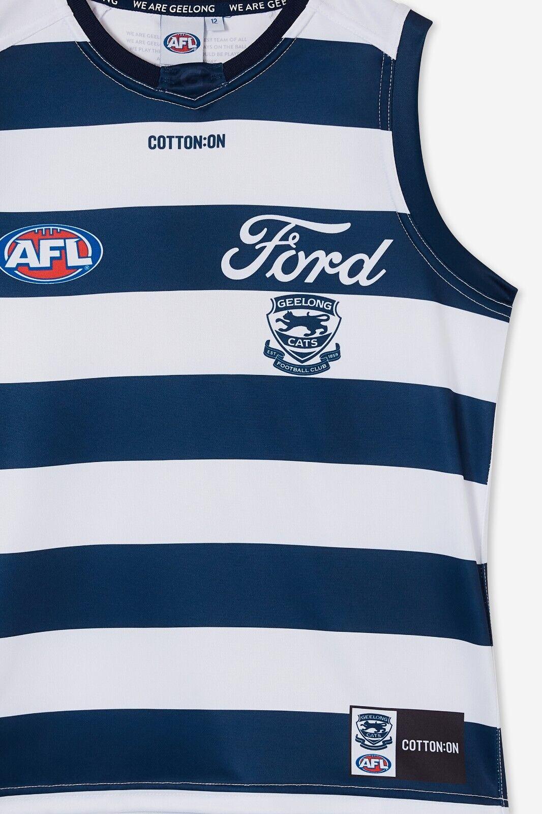 AFL 2024 Home Guernsey - Geelong Cats - Youth - Kids