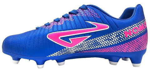 NOMIS Prodigy 2.0 FG Football Boots - Royal/Pink/White - Youth - Kids - Shoe