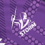 NRL 2024 Training Tee - Melbourne Storm - Purple - Adult - O'NEILLS