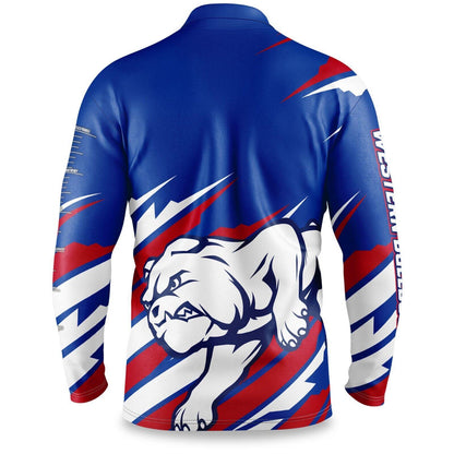 AFL 'Ignition' Fishing Shirt - Western Bulldogs - Adult - Mens - Polo