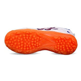 DSC Beamer Cricket Shoes - Orange/White - Rubber Sole - Adult & Kids