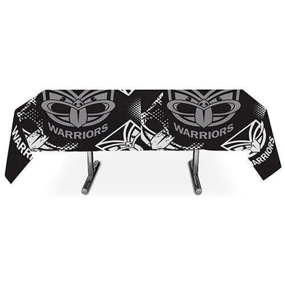 NRL Table Cover - New Zealand Warriors  Tablecloth - 200cm x 100cm - Plastic