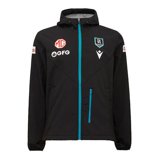 AFL 2024 Softshell FZ Jacket - Port Adelaide Power - Adult - Mens