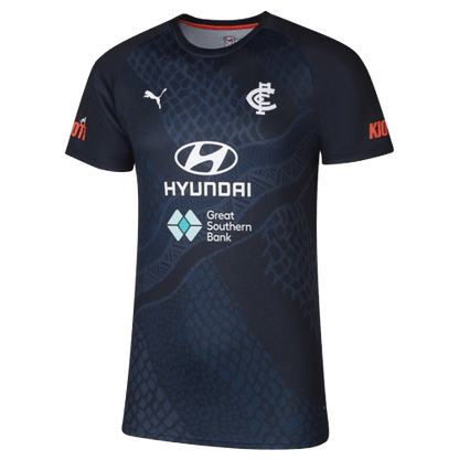 AFL 2024 Training Tee - Carlton Blues - Adult - Mens - Shirt