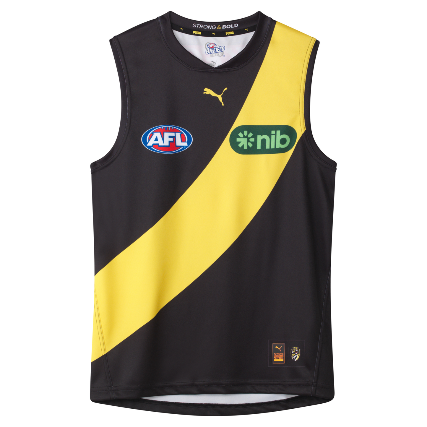 AFL 2025 Home Guernsey - Richmond Tigers - Adult - Mens