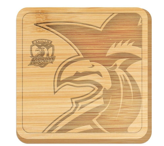 NRL Cheeseboard - Sydney Roosters - 35 x 35 x 1.5cm - Serving Board