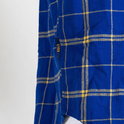 NRL 'Mustang' Flannel Polo - Parramatta Eels - Flanno Shirt