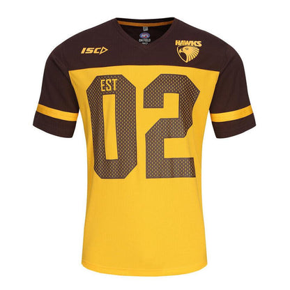 AFL 2024 Grid Iron Jersey - Hawthorn Hawks - Adult - Mens