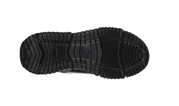 SKECHERS Bounder Gorven Shoe - School Shoe - Black/Black - Kids