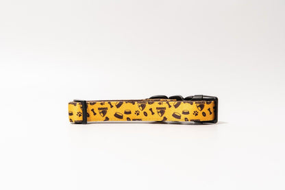 AFL Adjustable Dog Collar - Hawthorn Hawks - Small To Large - Strong Durable