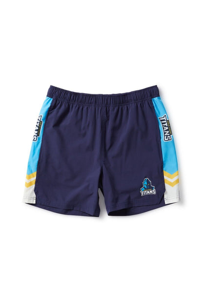 NRL Tech Shorts - Gold Coast Titans - Supporter - Adult - Mens