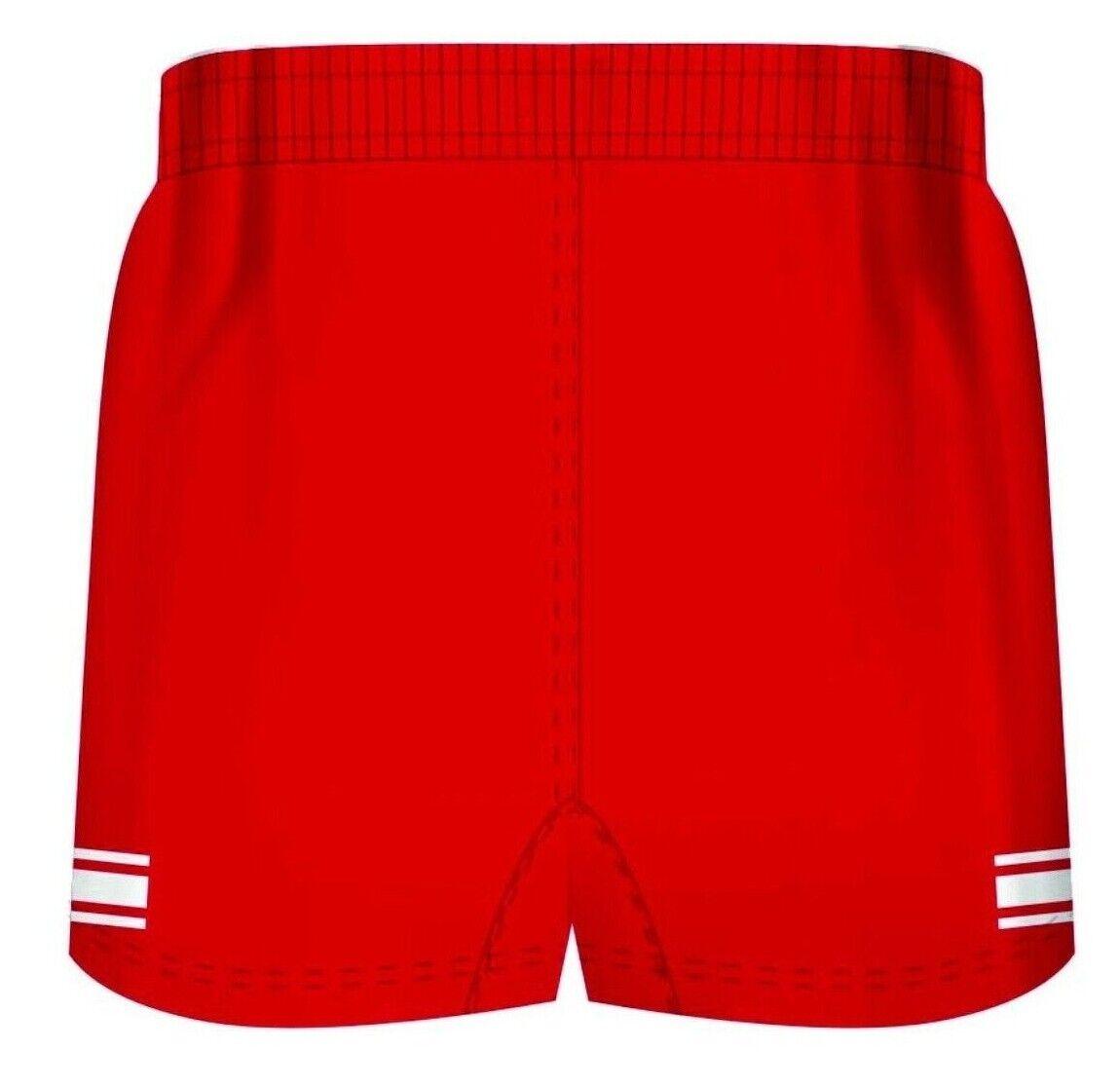NRL 2024 ALT Playing Shorts - St George Illawarra Dragons - Red - Adult - Mens