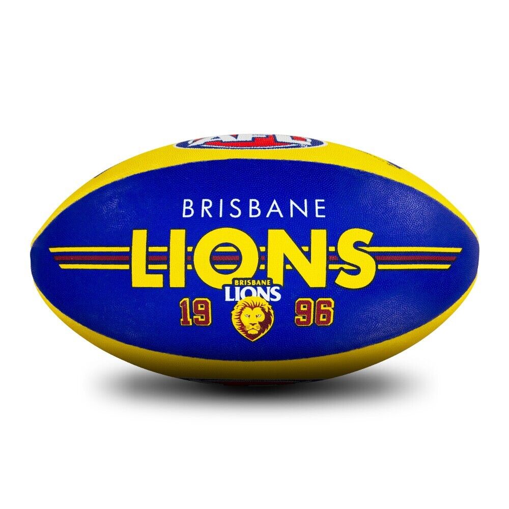 AFL Club Football - Brisbane Lions - Size 5 - Game Ball