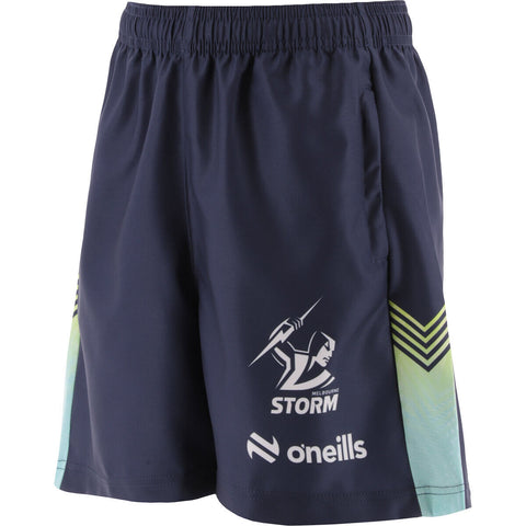 NRL 2024 Training Shorts - Melbourne Storm - Adult - O'NEILLS