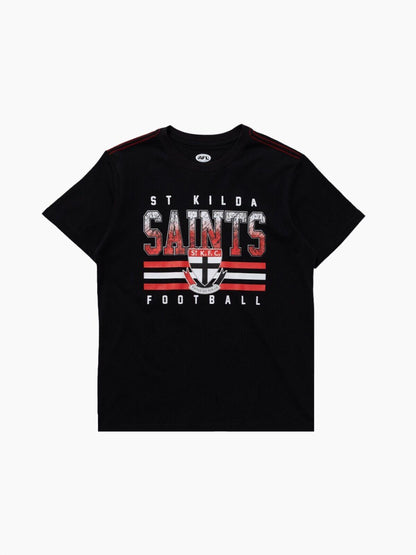 AFL Sketch Tee - St Kilda Saints - Youth- Kids - T-Shirt