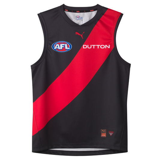 AFL 2025 Home Guernsey - Essendon Bombers - Adult - Mens