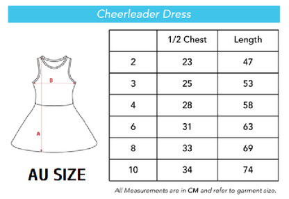 NRL Heartbreaker Dress - Newcastle Knights - Girls - Toddler - Kid