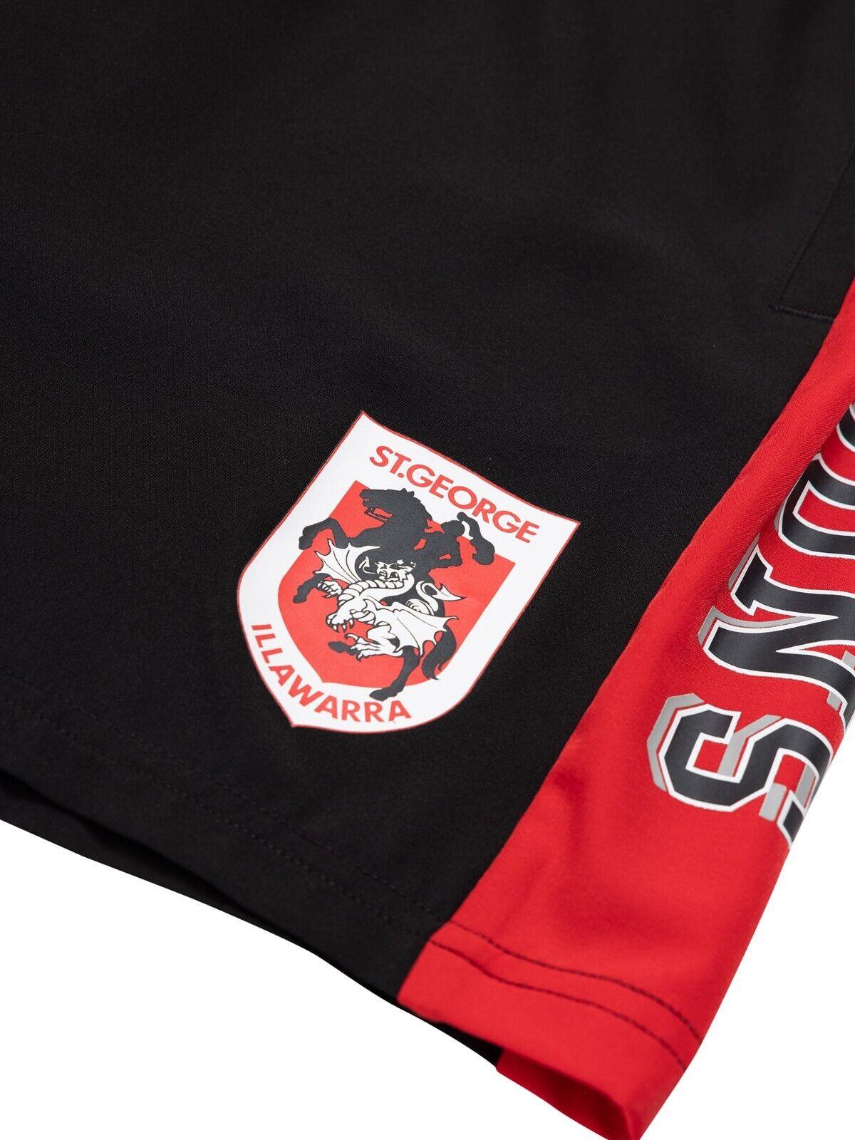 NRL Panel Performance Shorts - St George Illawarra Dragons - Adult - Mens