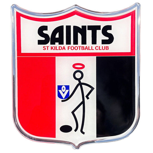 AFL Retro Logo Emblem - St Kilda Saints - Supporter Car Badge