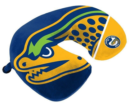 NRL Travel Pillow - Parramatta Eels - U Shaped - Neck Cushion