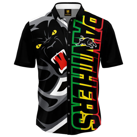 NRL 'Showtime' Party Shirt - Penrith Panthers - Adult - Mens - Polo