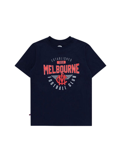 AFL Supporter Tee - Melbourne Demons - Youth - Kids - T-Shirt