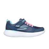 SKECHERS Go Run 400 V2 -  Charcoal/Aqua - Shoe - Kids