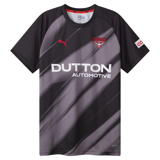 AFL 2025 Training Tee - Essendon Bombers - Adult - Mens