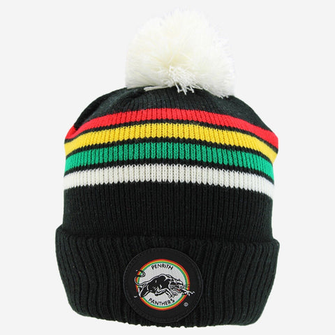 NRL Retro Beanie - Penrith Panthers - Winter Hat