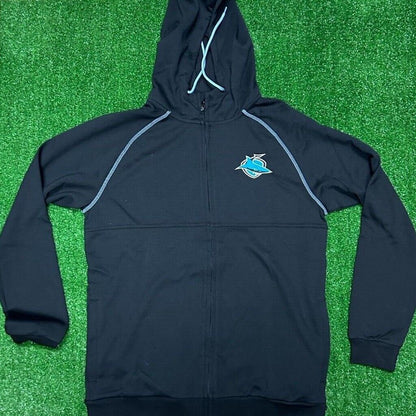 NRL Tech Fleece Jacket - Cronulla Sharks - Adult - Mens - Hoodie - Jumper