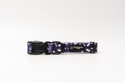 AFL Adjustable Dog Collar - Fremantle Dockers - Small To Large - Strong Durable