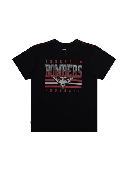 AFL Sketch Tee - Essendon Bombers - Youth- Kids - T-Shirt