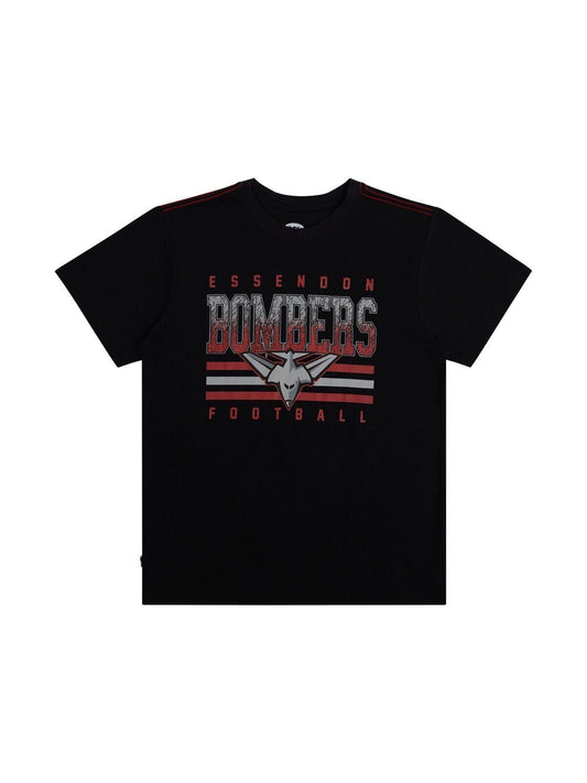 AFL Sketch Tee - Essendon Bombers - Youth- Kids - T-Shirt